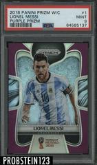 Lionel Messi [Purple Prizm] Soccer Cards 2018 Panini Prizm World Cup Prices