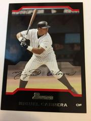 Miguel Cabrera #61 Baseball Cards 2004 Bowman Prices