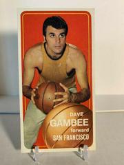 Dave Gambee #154 Basketball Cards 1970 Topps Prices