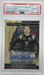 Kurt Busch [Autograph Gold] #2 Racing Cards 2021 Panini Chronicles NASCAR Titan Prices