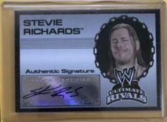 Stevie Richards Wrestling Cards 2008 Topps WWE Ultimate Rivals Autographs Prices