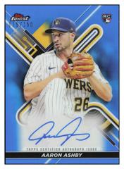 Aaron Ashby [Blue] Baseball Cards 2022 Topps Finest Autographs Prices