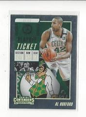 Al Horford [Playoff Ticket] #62 Basketball Cards 2018 Panini Contenders Prices