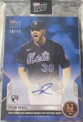 Tylor Megill [Autograph] #106B Baseball Cards 2022 Topps Now Prices