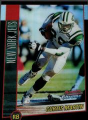 Curtis Martin [Refractor] #4 Football Cards 2002 Bowman Chrome Prices