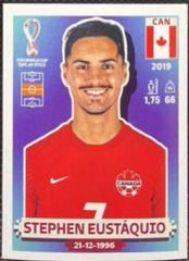 Stephen Eustaquio #CAN13 Soccer Cards 2022 Panini World Cup Qatar Stickers Prices