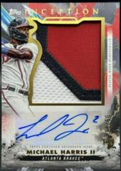 Michael Harris II [Red] #IAJP-MH Baseball Cards 2023 Topps Inception Autograph Jumbo Patch Prices