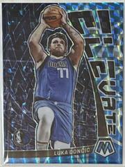 Luka Doncic [Reactive Blue] #19 Basketball Cards 2022 Panini Mosaic Elevate Prices