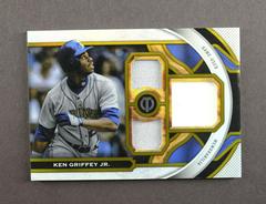 Ken Griffey Jr. [Gold] #TR-KG Baseball Cards 2023 Topps Tribute Triple Relics Prices