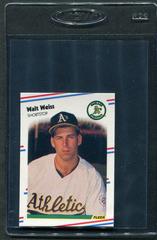 Walt Weiss Baseball Cards 1988 Fleer Mini Prices