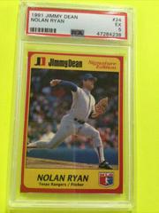Nolan Ryan #24 Baseball Cards 1991 Jimmy Dean Prices