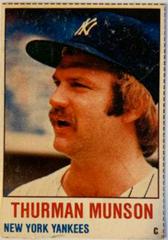 Thurman Munson [Hand Cut] #150 Baseball Cards 1978 Hostess Prices
