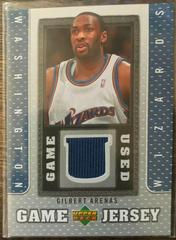 Gilbert Arenas Basketball Cards 2007 Upper Deck Game Jersey Prices