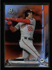 Juan Soto [Orange] #56 Baseball Cards 2019 Bowman Platinum Prices