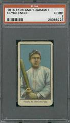 Clyde Engle Baseball Cards 1915 E106 American Caramel Prices