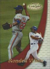 Rondell White [Class 2] #4 Baseball Cards 2000 Topps Gold Label Prices