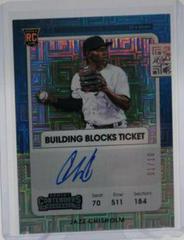 Jazz Chisholm [Autograph Building Blocks] #123 Baseball Cards 2021 Panini Contenders Prices