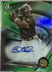 Eguy Rosario [Green Autograph] Baseball Cards 2022 Bowman Platinum Top Prospects Prices