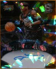 Allen Iverson [Astral] #ILS-AIV Basketball Cards 2021 Panini Spectra Illustrious Legends Signatures Prices