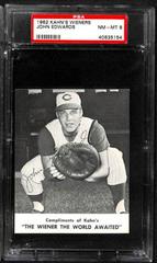 John Edwards Baseball Cards 1962 Kahn's Wieners Prices