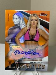 Mandy Rose [Black Autograph] #L-7 Wrestling Cards 2021 Topps Finest WWE Legacies Prices