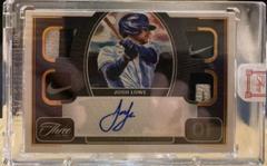 Josh Lowe [Bases Loaded] #QJA-JL Baseball Cards 2022 Panini Three and Two Quad Jersey Autographs Prices