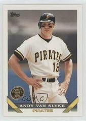 Andy Van Slyke [Colorado Rockies Inaugural] Baseball Cards 1993 Topps Prices