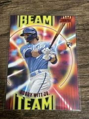 Bobby Witt Jr. [Red] #BT-24 Baseball Cards 2022 Stadium Club Beam Team Prices