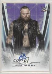 Aleister Black [Purple] Wrestling Cards 2020 Topps WWE Undisputed Autographs Prices