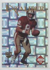 Steve Young [Gold Shield Silver Prism] Football Cards 1995 Collector's Edge Excalibur 22K Prices