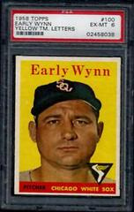 Early Wynn [Yellow TM. Letters] Baseball Cards 1958 Topps Prices