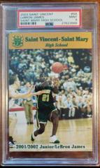 LeBron James #4A Basketball Cards 2003 Saint Vincent Saint Mary High School Prices