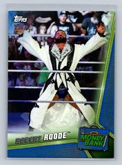 Robert Roode [Blue] Wrestling Cards 2019 Topps WWE Money in the Bank Prices