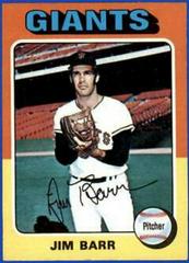 Jim Barr Baseball Cards 1975 Topps Mini Prices
