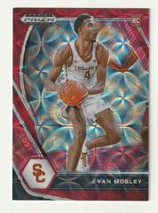 Evan Mobley [Choice Red Prizm] #2 Basketball Cards 2021 Panini Prizm Draft Picks Prices