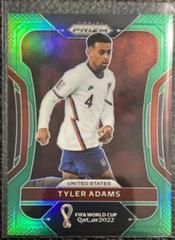 Tyler Adams [Green] Soccer Cards 2022 Panini Prizm World Cup Prices
