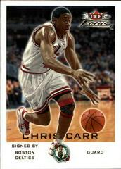 Chris Carr #133 Basketball Cards 2000 Fleer Focus Prices