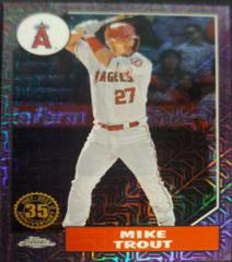 Mike Trout [Gold] #87TBU-1 Baseball Cards 2022 Topps Update 1987 Prices