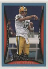 Aaron Rodgers [Blue] Football Cards 2008 Bowman Prices