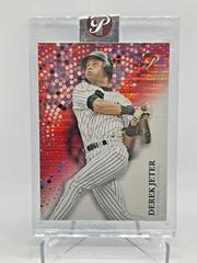 Derek Jeter [Encased Red] #92 Baseball Cards 2022 Topps Pristine Prices
