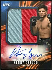 Henry Cejudo [Red] Ufc Cards 2019 Topps UFC Knockout Autographs Prices