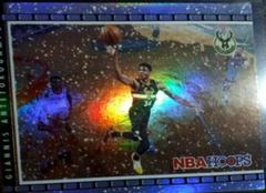 Giannis Antetokounmpo [Winter Holo] Basketball Cards 2021 Panini Hoops Lights Camera Action Prices