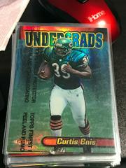 Curtis Enis [ [Refractor]] #U11 Football Cards 1998 Topps Finest Undergrads Prices