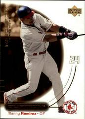 Manny Ramirez Baseball Cards 2001 Upper Deck Ovation Prices