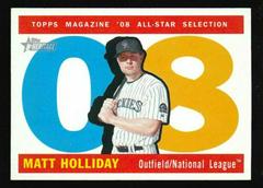 Matt Holliday Baseball Cards 2009 Topps Heritage Prices