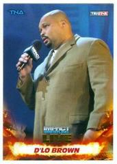 D'Lo Brown [Gold] Wrestling Cards 2013 TriStar TNA Impact Live Prices