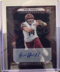 Sam Howell [Autograph Red] #106 Football Cards 2022 Panini Obsidian Prices