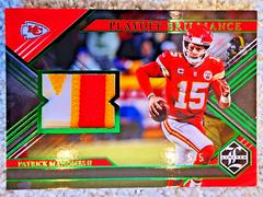 Patrick Mahomes II [Emerald] Football Cards 2022 Panini Limited Playoff Brilliance Prices