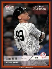 Aaron Judge Baseball Cards 2018 Topps Now Postseason Prices