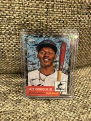 Jazz Chisholm Jr. [Magenta] #100 Baseball Cards 2022 Topps Chrome Black Prices